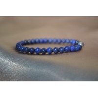 Lapis lazuli raztegljiva zapestnica